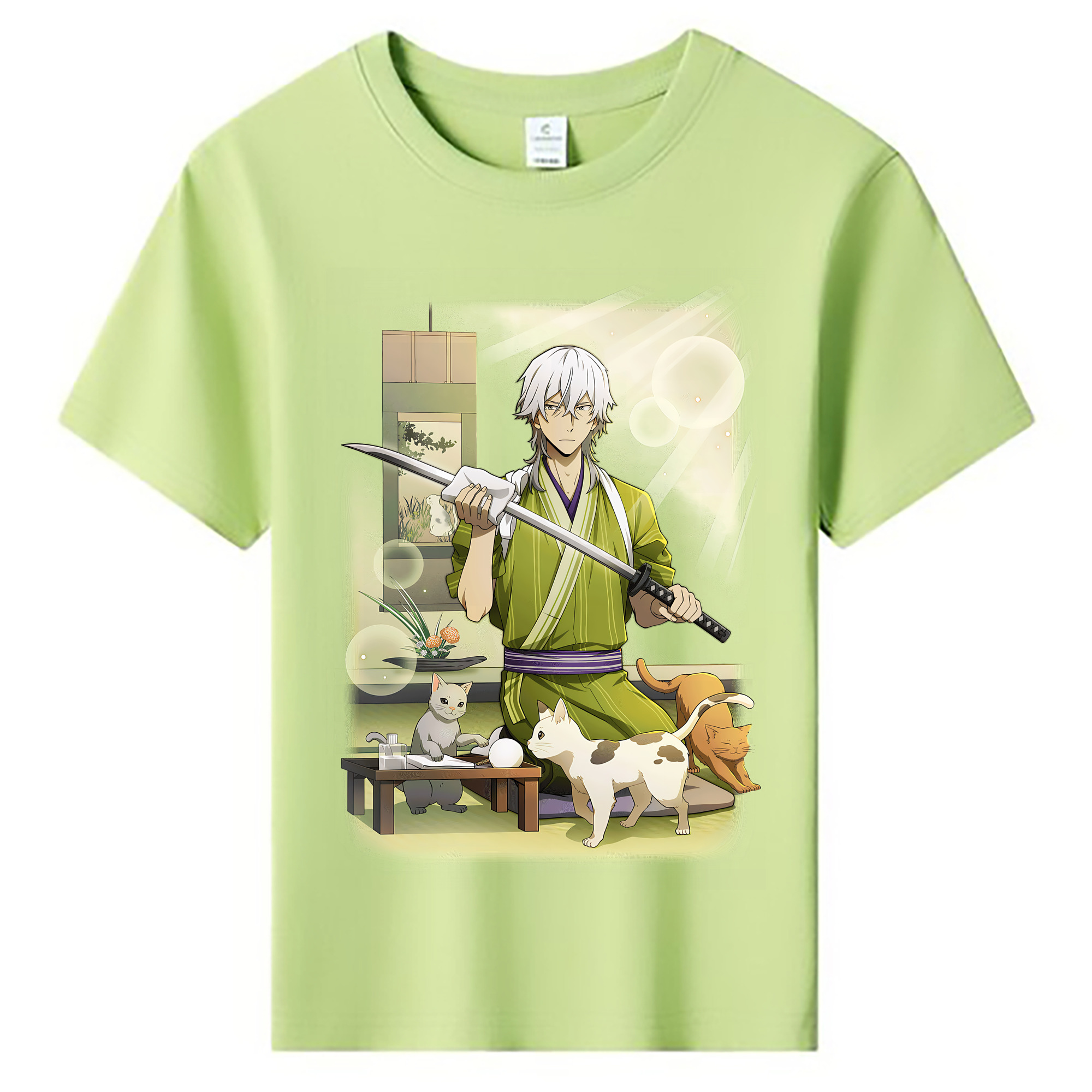 （画像用） 文豪ストレイドッグス Bungo Stray Dogs 綿100％キッズTシャツ（フロントプリント）